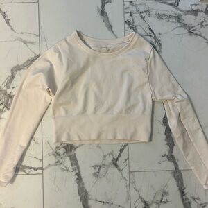 Aerie offline white long sleeve